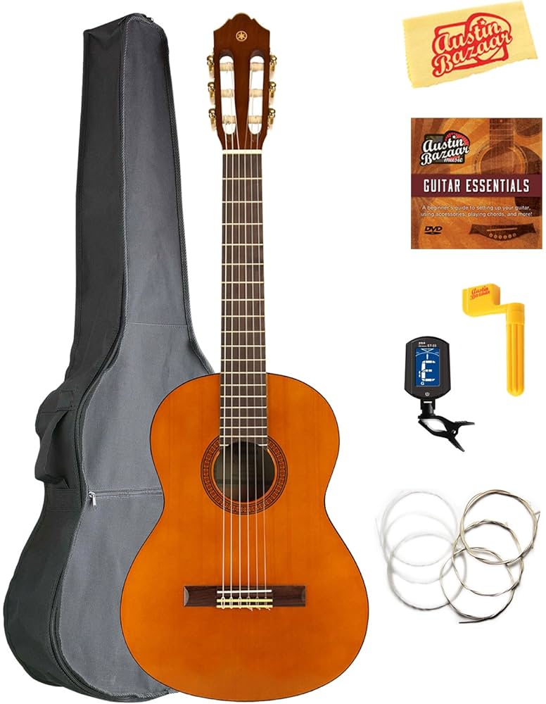 Yamaha CGS102A 1/2-Size Classical Guitar Bundle with Gig Bag